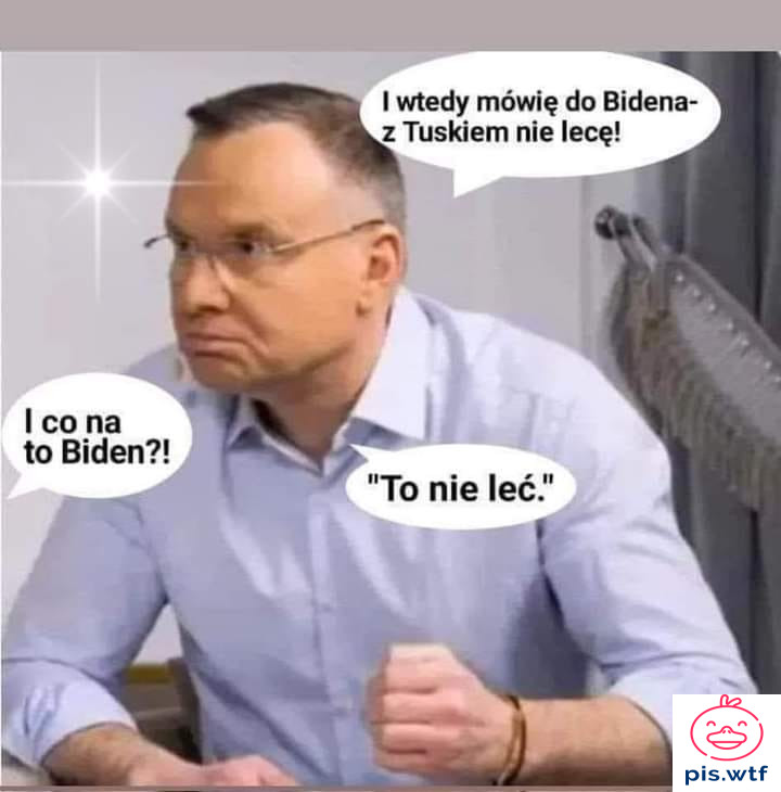 I co powiedział?