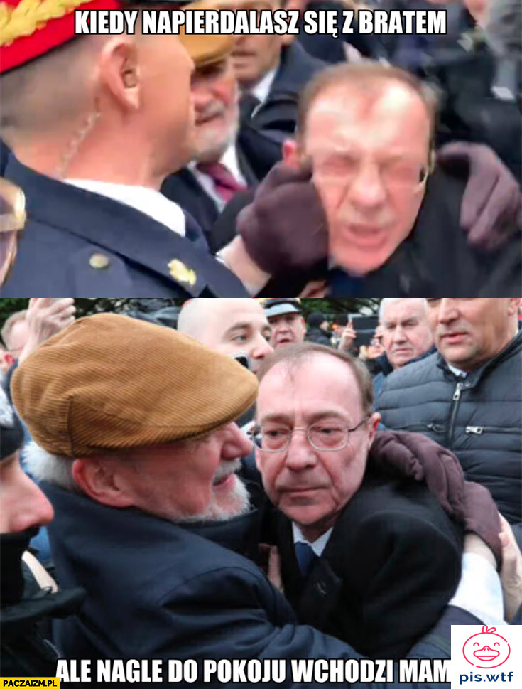 Kiedy napierdalasz się z bratem