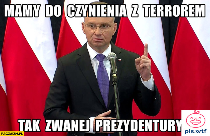 Mamy do czynienia z terrorem