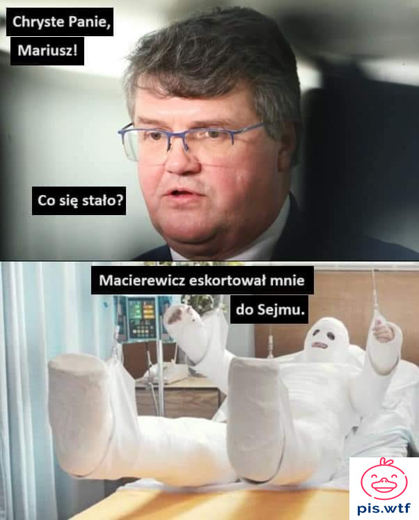 Mariusz, co się stało?
