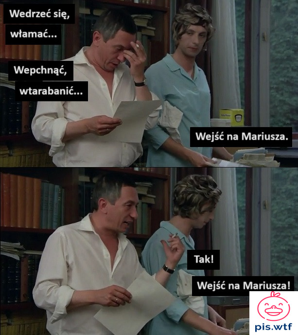 Na Mariusza!