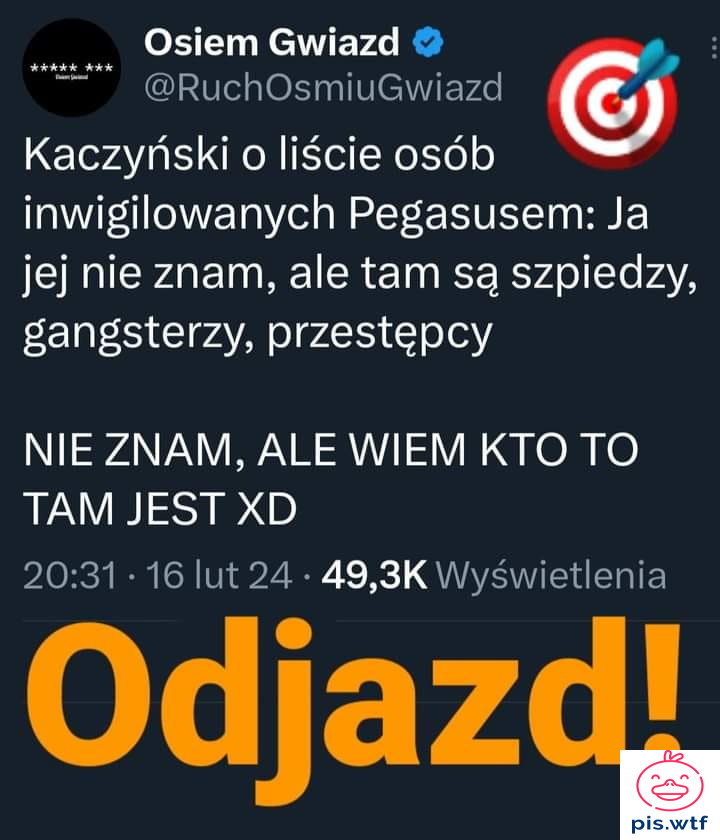 Nie zna, ale wie