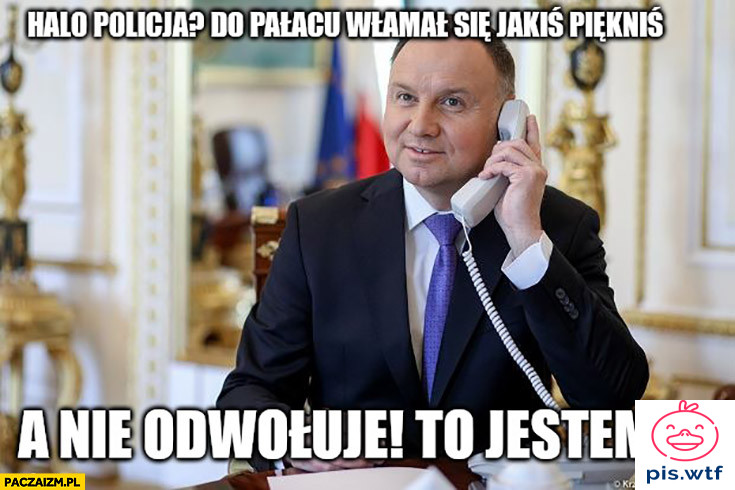 Spojrzał w lustro