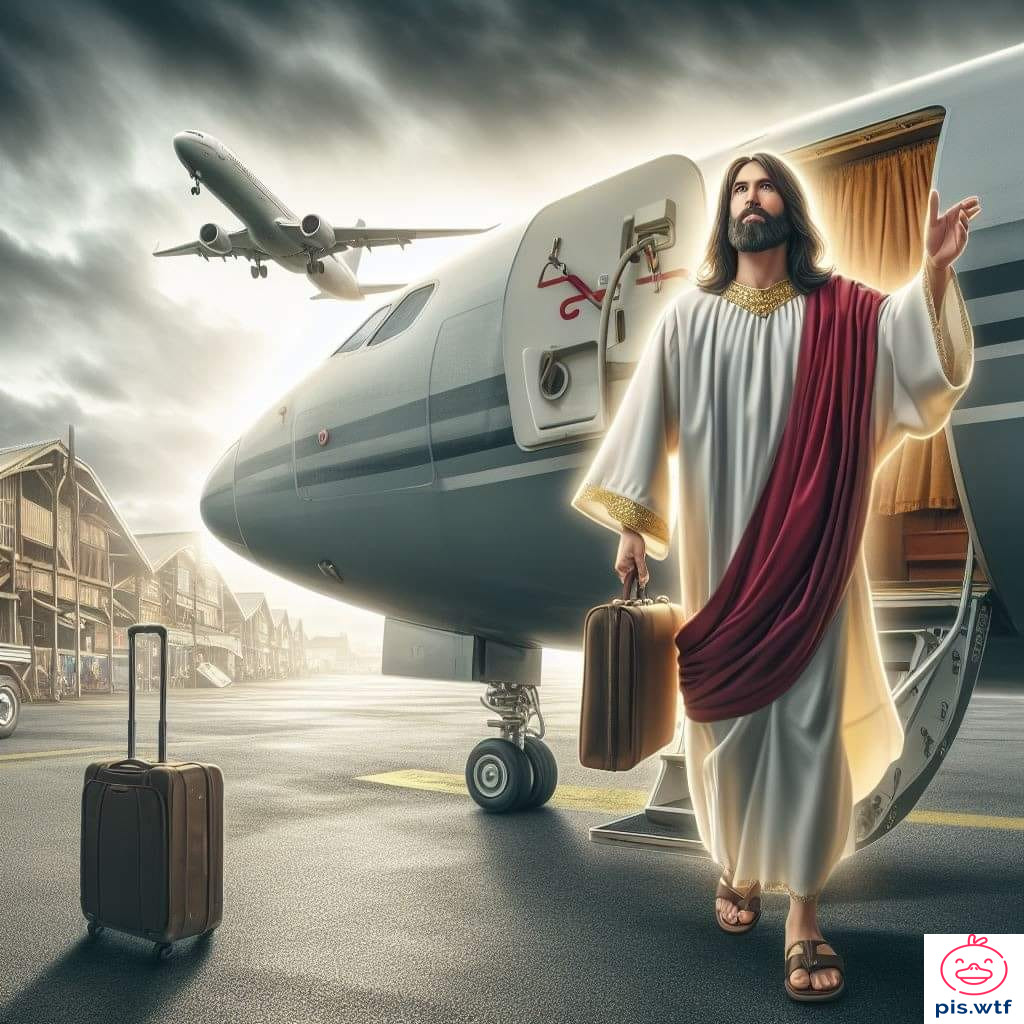 Stacja XIV – Jezus ląduje na CPK i macha na taksówkarza w Izerze