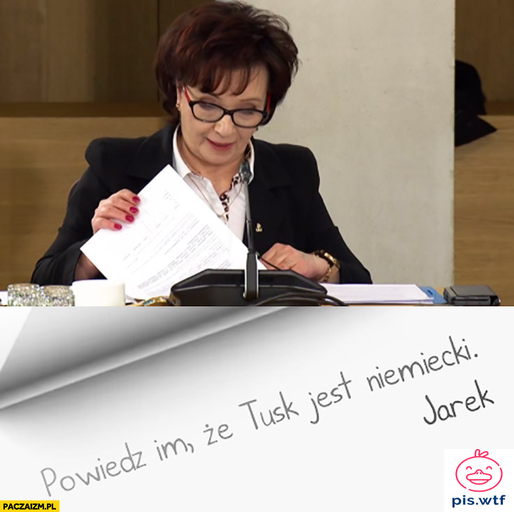 Wiadomośc od wodza