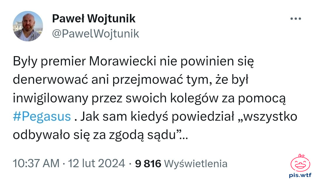 Wszystko odbywało się za zgodą sądu