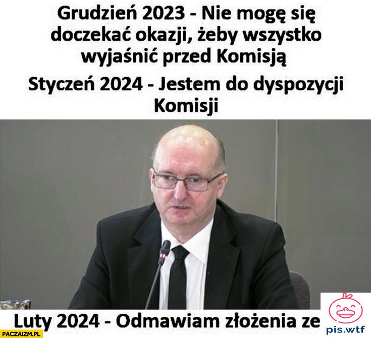 Bo rozliczać to my a nie nas