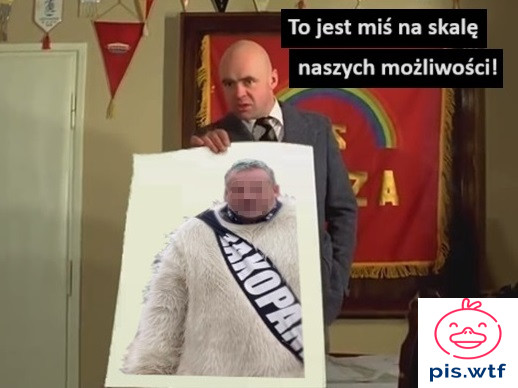 Miś na saklę naszych możliwośći