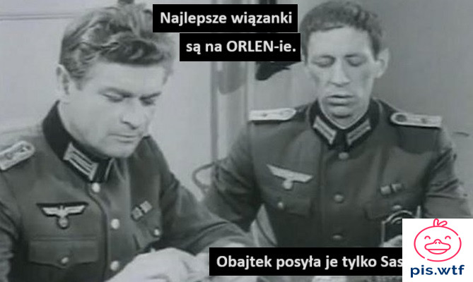 Najlepsze wiązanki są na ORLENie