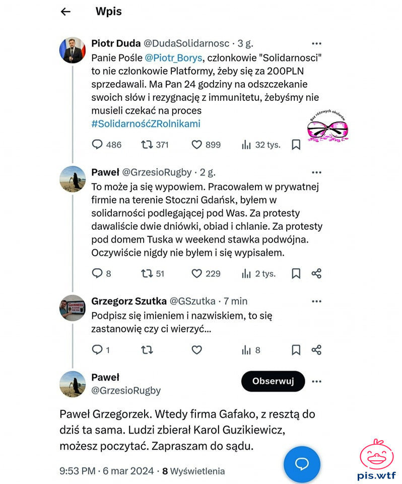 Paweł Grzegorzek, firma Gafako