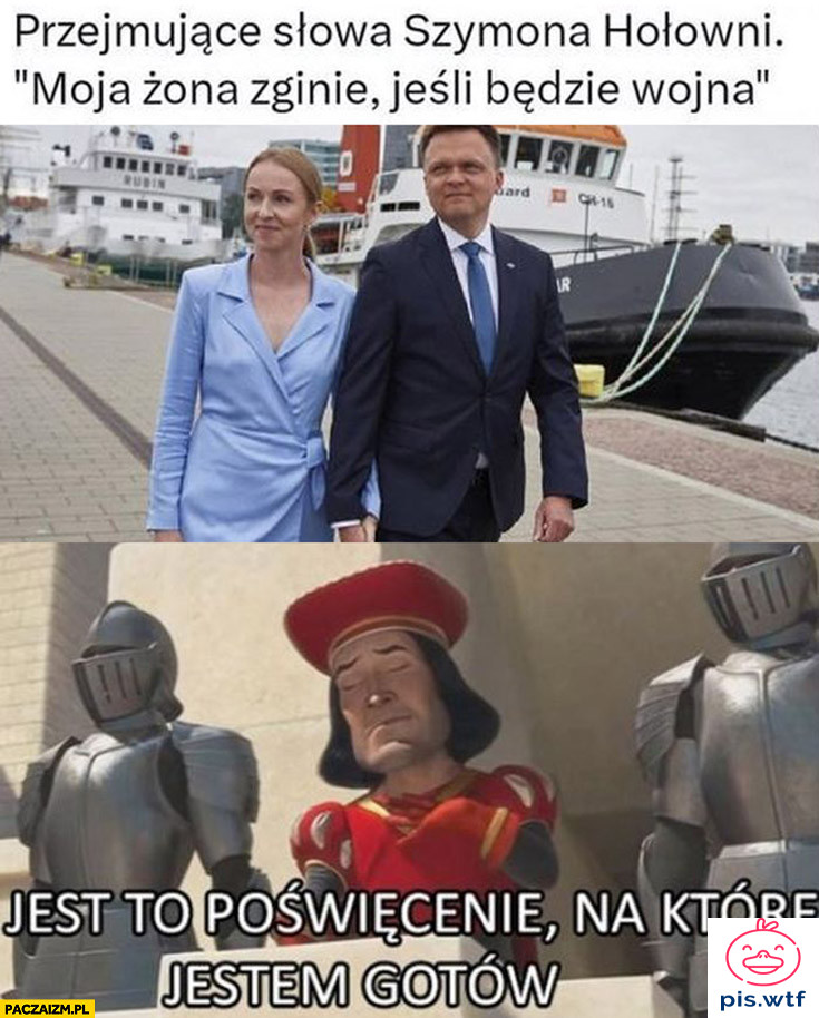 Poswiecenie, na ktore Szymon jest gotow