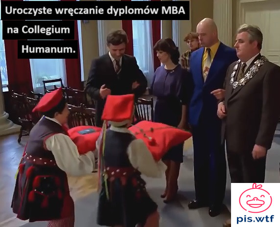 Uroczyste wręczenie dyplomów MBA