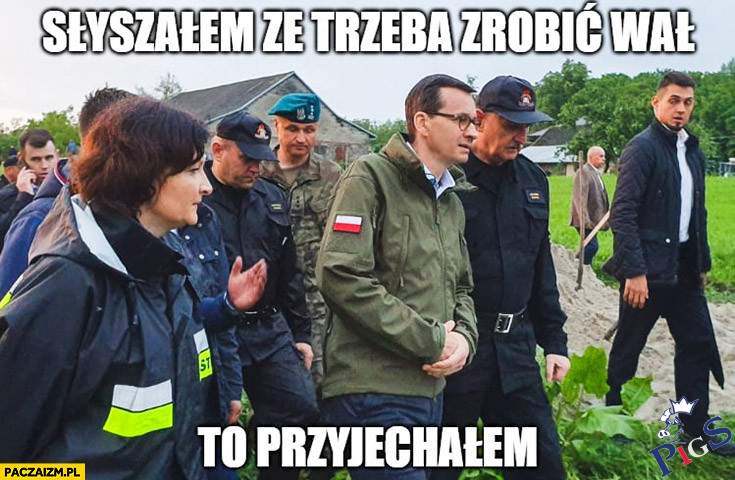 Wał – magnes na Morawca