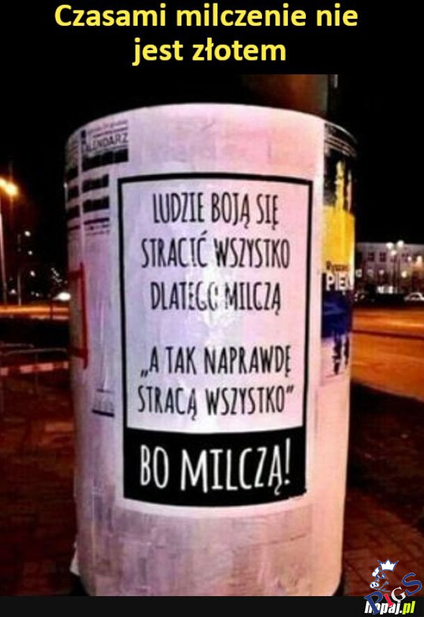 Ludzie boją się