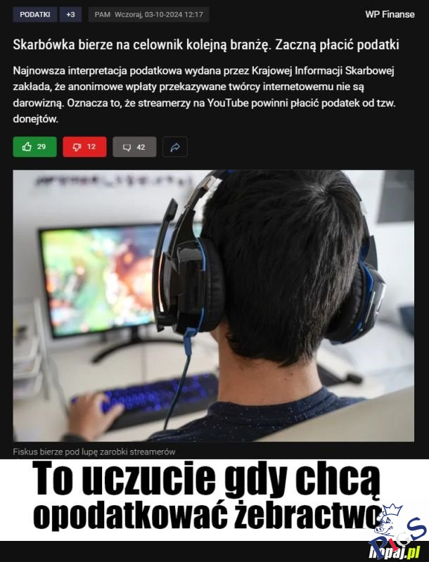 Opodatkować żebractwo!