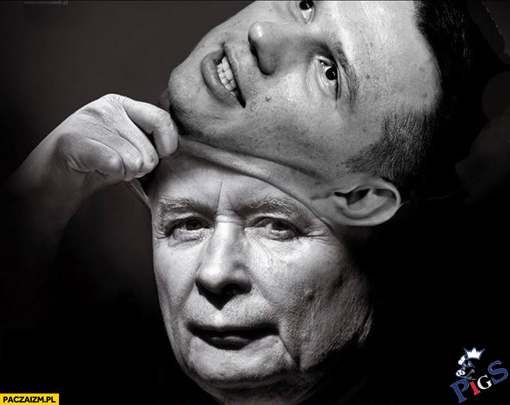 Sławek zdejmuje maskę