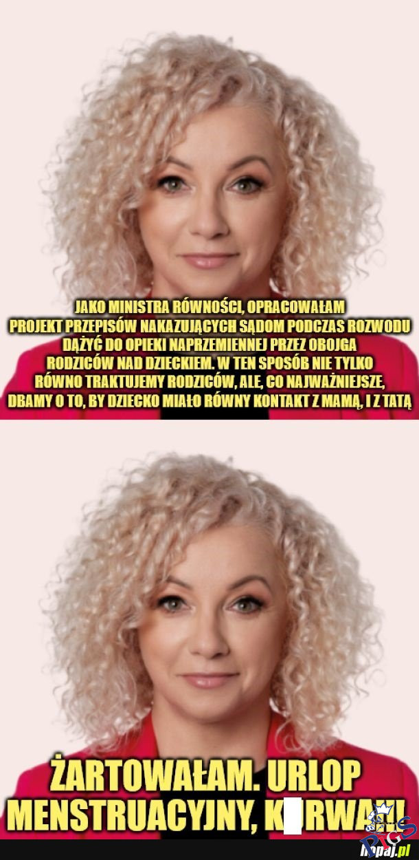 Żartowałam