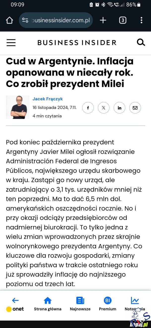 To tak jak nasz Tusk… obiecywał