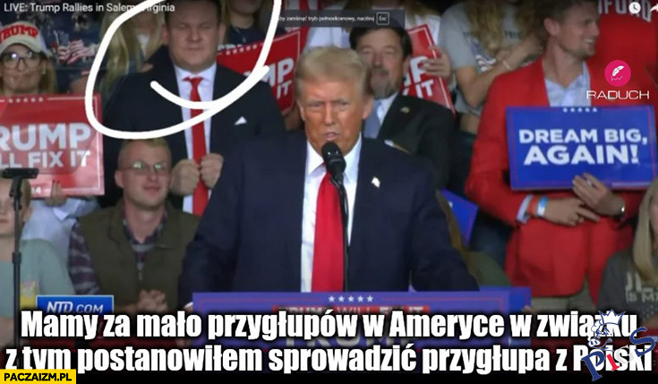 Trump i Tarczyński