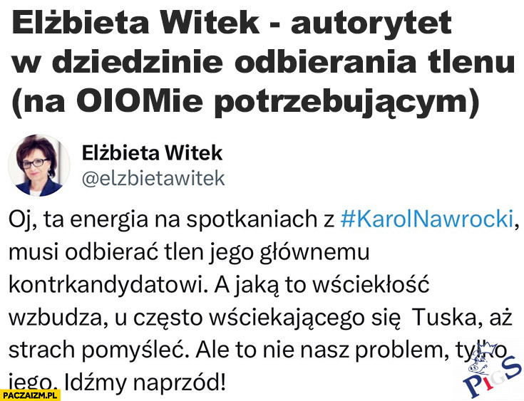 Autorytet w dziedzinie odbierania tlenu