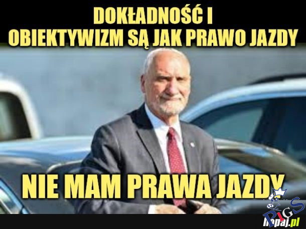 Dokładność i obiektywizm Antoniego