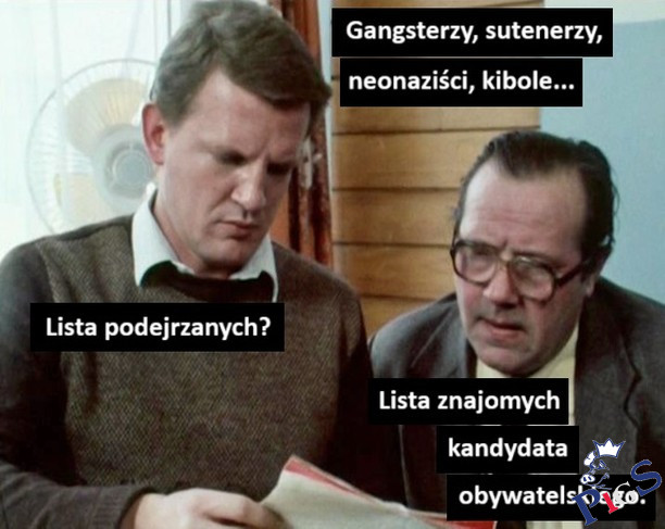 Lista podejrzanych?