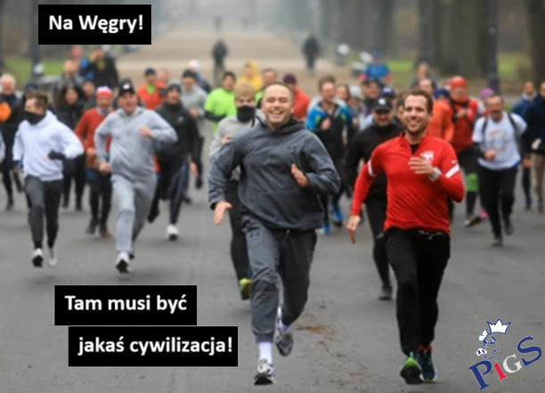 Na Wegry!