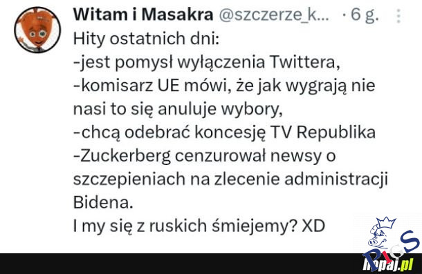 Czy my już żyjemy u Orwella czy jeszcze nie?