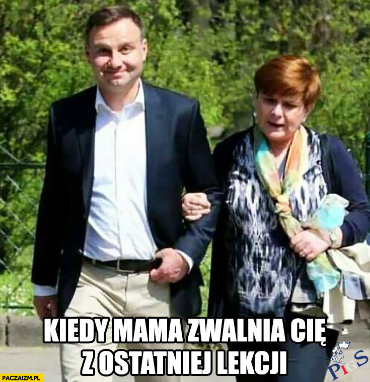 Kiedy mama zwalnia cię z ostatniej lekcji