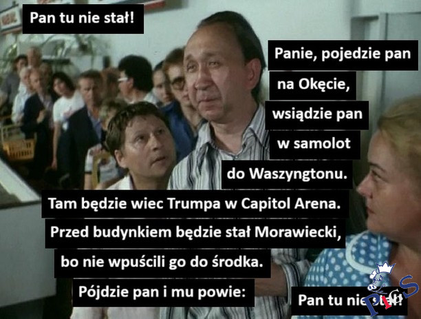 Pan se poleci do Waszyngtonu