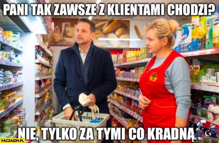 Pani tak zawsze z klientami chodzi?