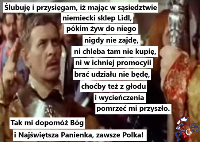 Pytają na Twitterze czy 16 Harnasi w cenie 8 też? Nie wiem, to już niech Bóg rozsądzi
