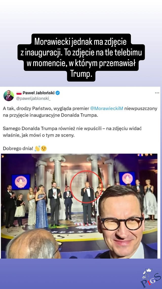 Samego Trumpa też nie wpuścili