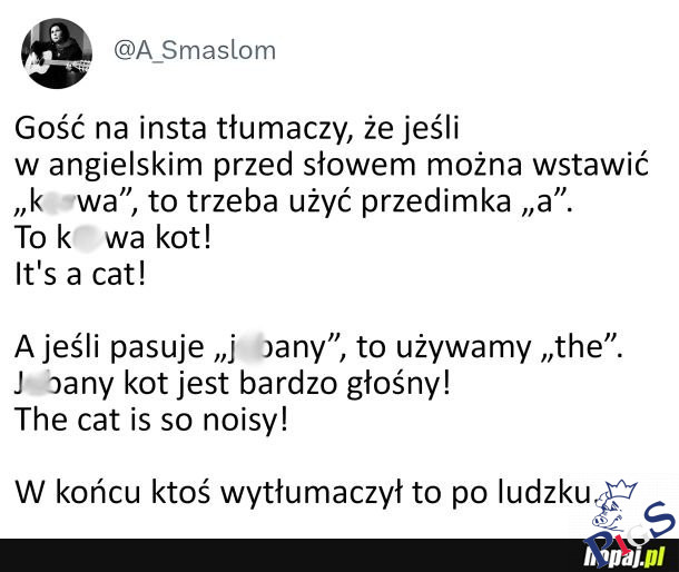 Tak powinni uczyć Dudiego