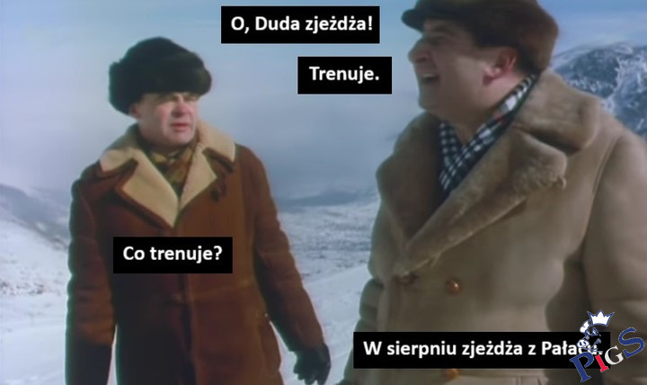 Trenuje zjeżdżanie