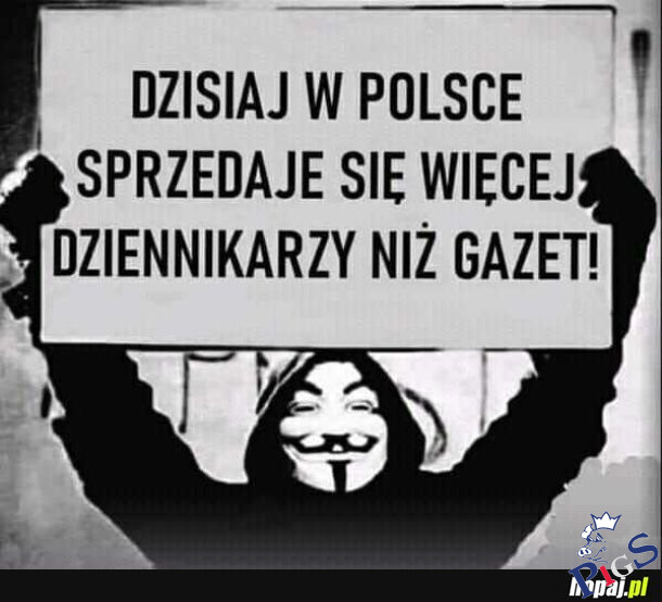 Dziennikarze to prostytutki