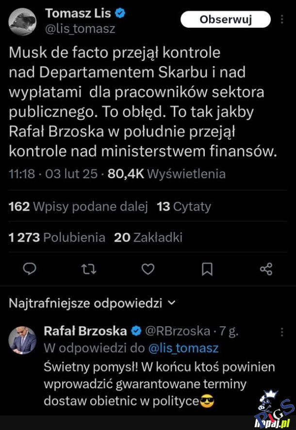 Takiego gwaranta to bym chciał