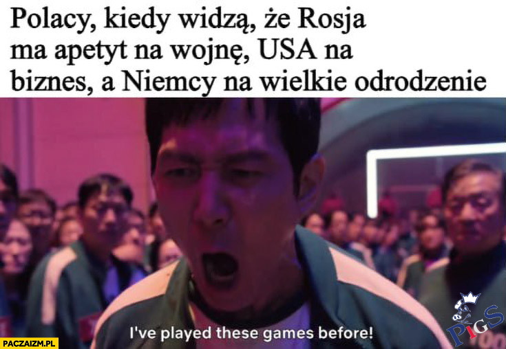 We’ve played this game before