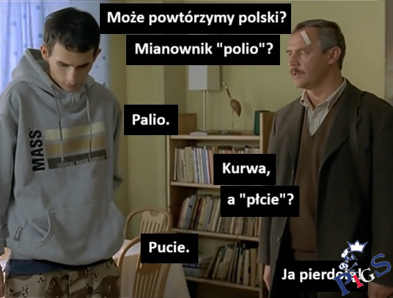 Karolek nie miał szóstów z polskiego