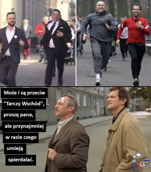 Może i są zdrajcami ale za to są tchórzami