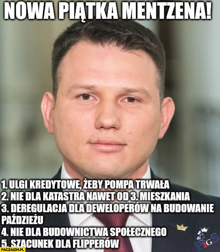 Nowa piątka Mentzena