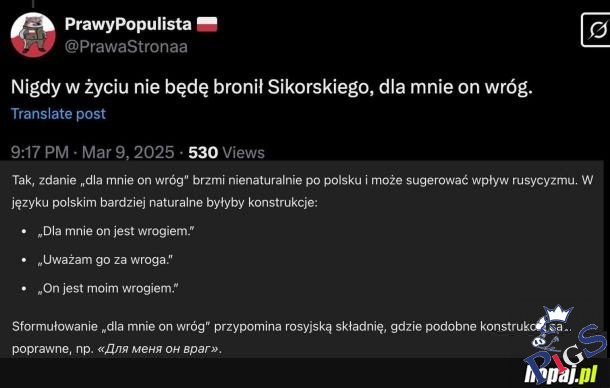 Prawdziwy p0ljak z p0lszy