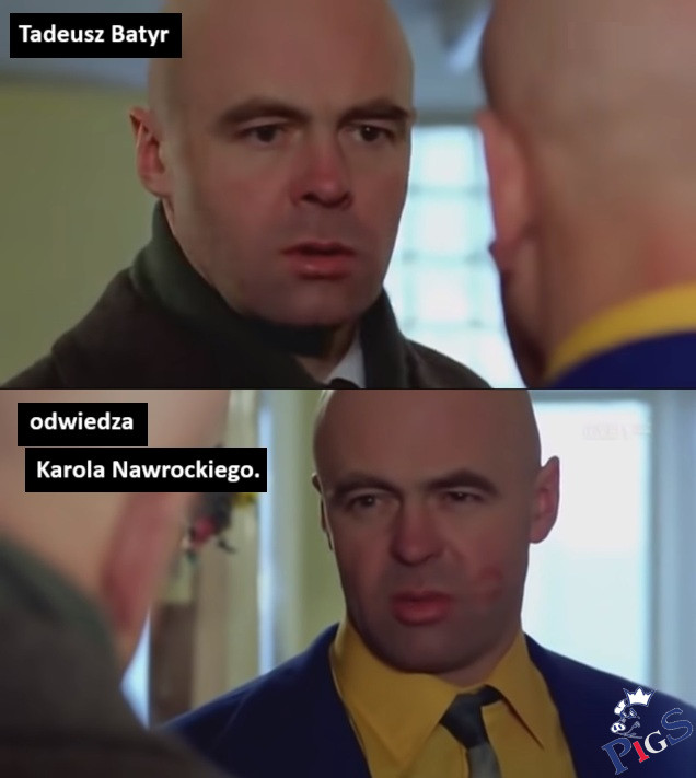 Tadeusz Batyr odwiedza Karola Nawrockiego