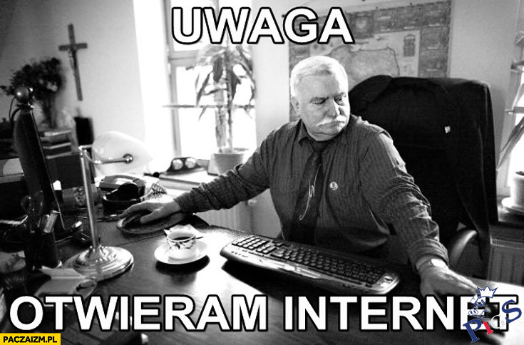 Uwaga, otwieram internet
