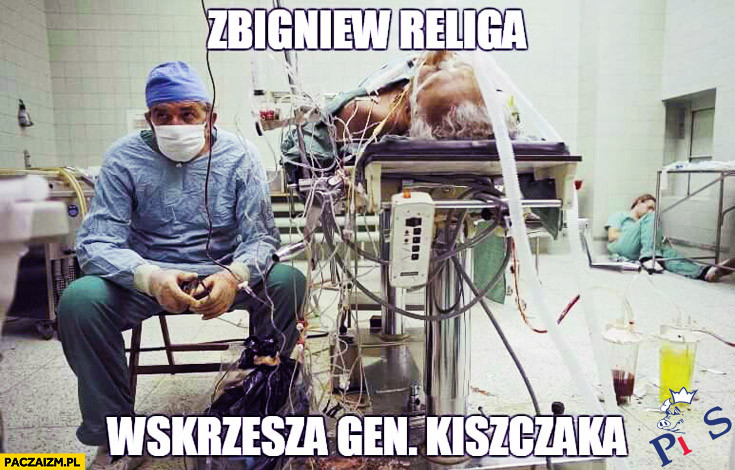 Zbigniew Religa wskrzesza gen. Kiszczaka