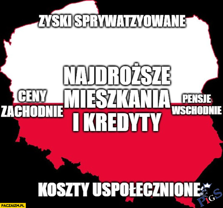 Zyski sprywatyzowane