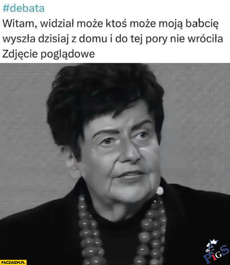 Babcia z demencją