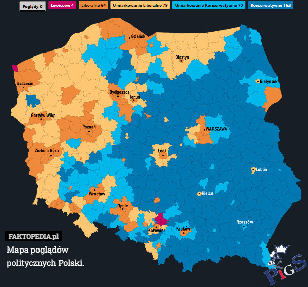 Mapa poglądów politycznych