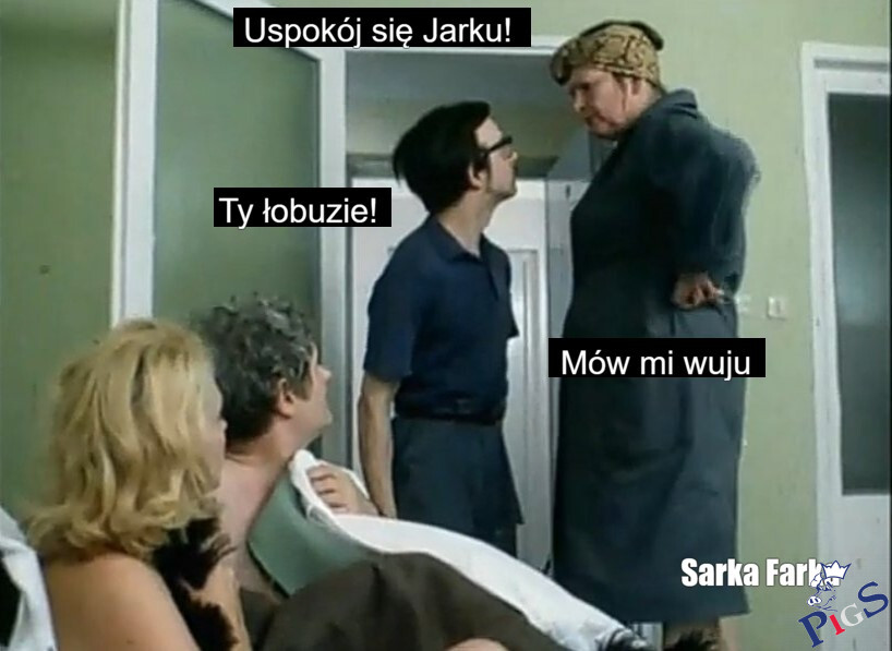 Uspokój się Jarku!