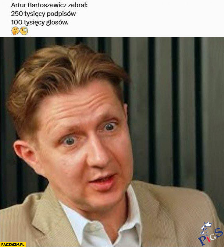 Artur Bartosiewicz zebrał